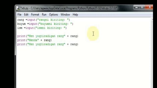 PYTHON DASTURLASH TILI / 3-QISM смотреть онлайн