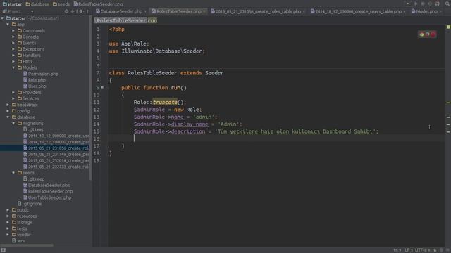 Laravel 5 backend ve frontend bootstrap 3 başlangıç full projesi Part 3 смотреть онлайн