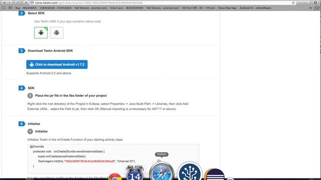 Testin Crash Analytics Android SDK install guide смотреть онлайн