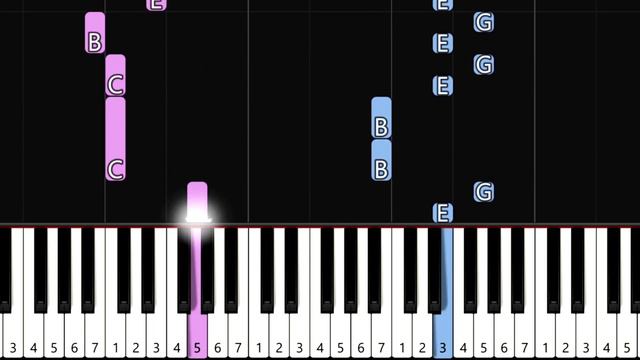 Queencard | (여자)아이들((G)I-DLE) | Easy piano tutorial | 簡單鋼琴入門 смотреть онлайн