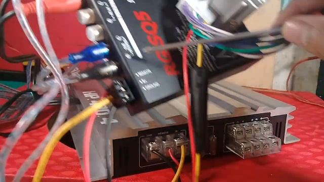 Cara pemasangan power + pre amplyfier + tape mobil. смотреть онлайн