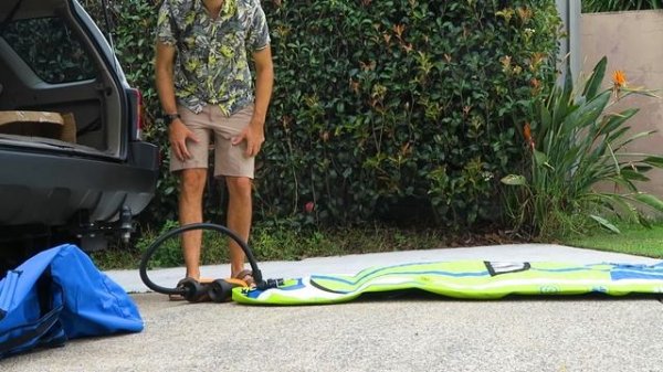 Flextail SUP Pump - Battery Powered & Portable -  Review