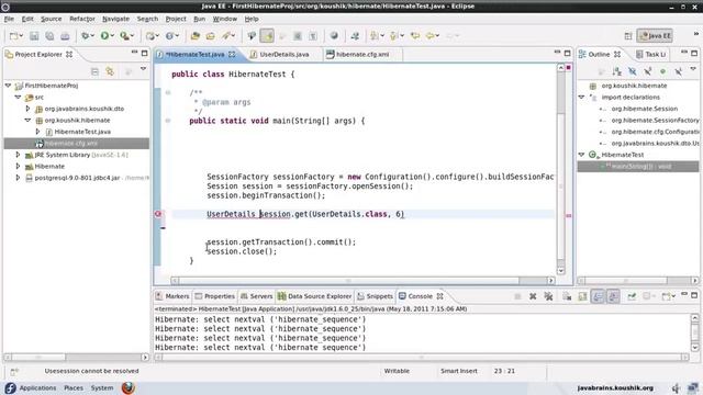Hibernate Tutorial 21 CRUD Operations смотреть онлайн