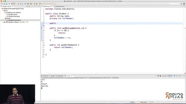 Java Tutorial: Constructors in Java смотреть онлайн