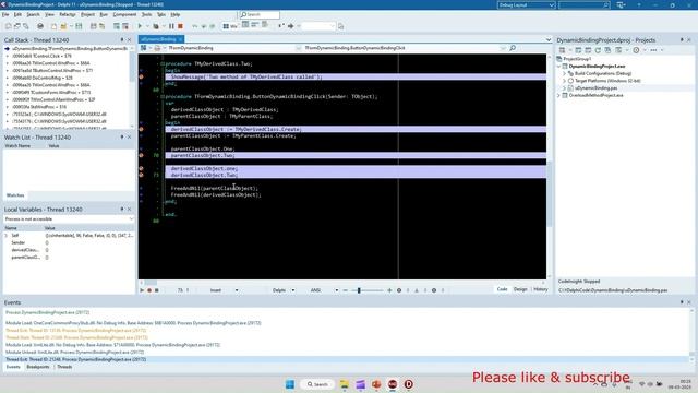Polymorphism | OOPs concept | Static and dynamic binding | Early and Late binding in Delphi смотреть онлайн