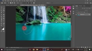 Removing Watermark in Photoshop |  Bangla Photoshop Tutorial  | 24 DCC Studio #remove_watermark