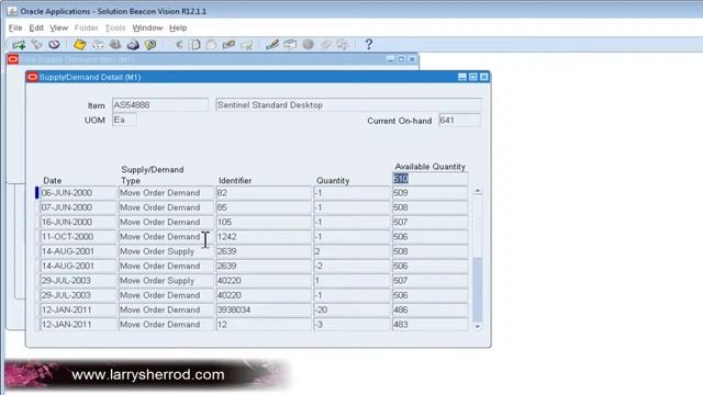 INV Oracle Inventory Inquiry, Oracle Applications Training смотреть онлайн