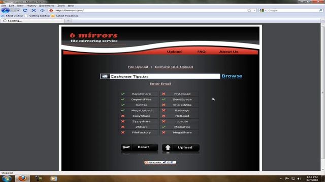 Upload A File To Multiple Online File Sharing Websites смотреть онлайн