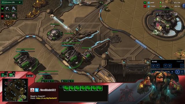 TheStaircase Terran #005: TvZ Bronze - NeoBlade vs Levy (LOTV, English) смотреть онлайн