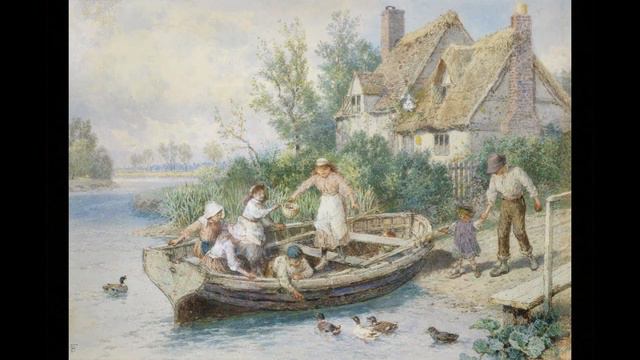 Sir Edward Elgar - May Song. Myles Birket Foster - Paintings. смотреть онлайн