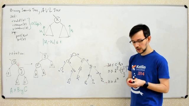 A&DS S02E05. Binary Search Tree, AVL tree смотреть онлайн