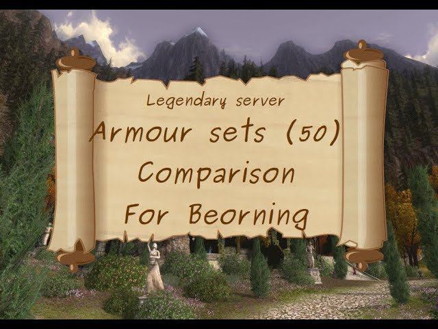 Beorning. Armour Set (50) Comparison on Legendary Server in the LORD OF THE RINGS ONLINE™ смотреть онлайн