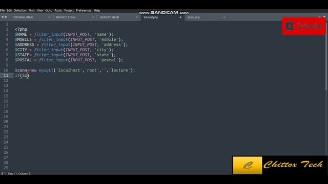 CONNECT FORM TO DATABASE USING PHP || HARSH CHITTORA смотреть онлайн