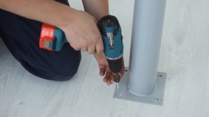 Сборка модульной лестницы прямой марш