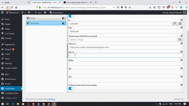 How To Add Theme Preview Bar in Wordpress Website 2019 смотреть онлайн