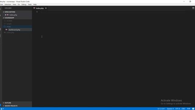 Simple Course Management System in PHP & MySQL: 4 - Folder Structure смотреть онлайн