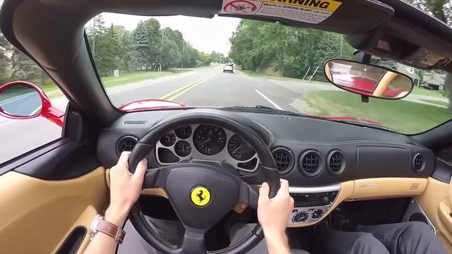 2004 Ferrari 360 Spider (Top Down) - WR TV POV Test Drive смотреть онлайн