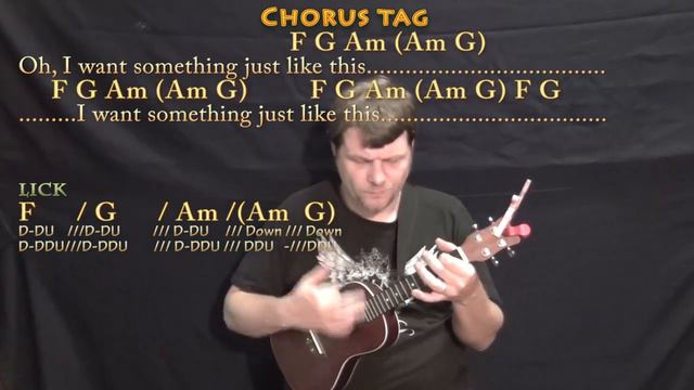 Something Just Like This (The Chainsmokers) Ukulele Cover Lesson in C with Chords/Lyrics смотреть онлайн