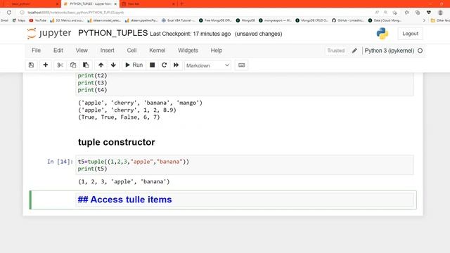 Python basics day11-Tuple in python (part-1) смотреть онлайн