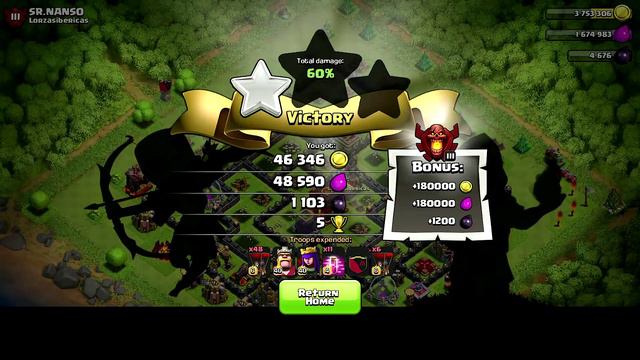 Clash Of Clans - HASTE SPELL x 11 & ALL BALLOON RAID!!! (EPIC GAMEPLAY!) смотреть онлайн