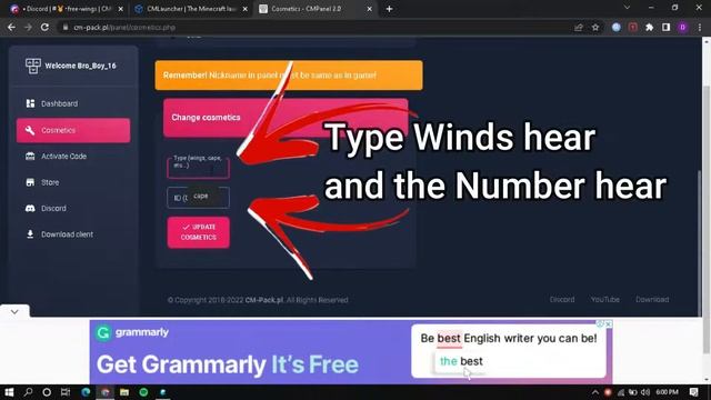 How to add Capes & Wings In CM Client смотреть онлайн
