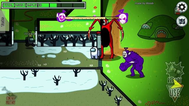 SCARY TELETUBBIES Mod in Among Us… смотреть онлайн