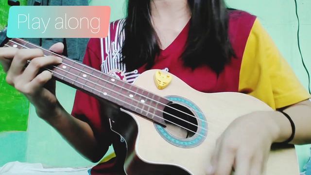 Naughty List by Liam Payne and Dexie D'Amelio | UKULELE TUTORIAL смотреть онлайн