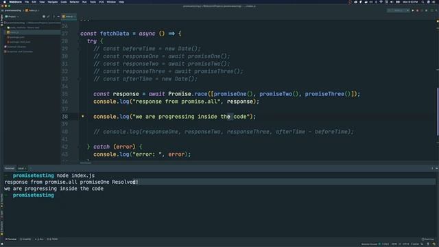 Promise.all | Promise.race | Promise.allSettled | Promise.any (JavaScript ES2020 New Features!) смотреть онлайн