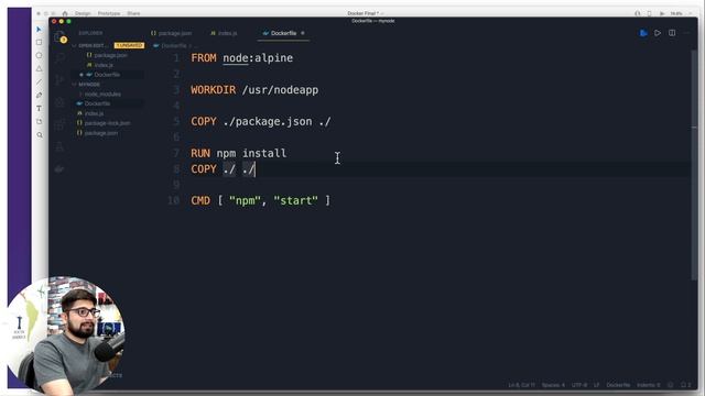 Performance upgrade in node project container | Docker смотреть онлайн