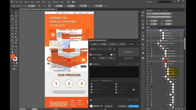 Photoshop PSD vs Illustrator AI - Export Speed смотреть онлайн