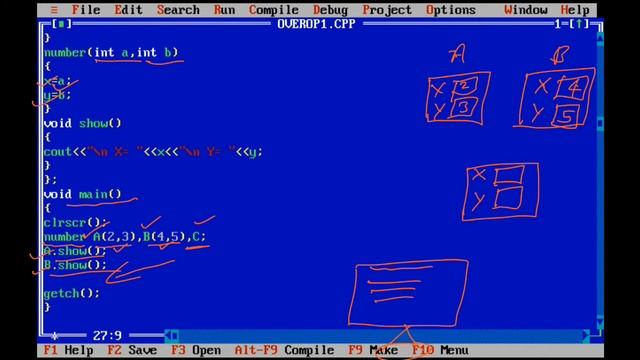 C++ part-35, Operator Overloading, operator keyword in C++ (OOPs) full explanation with example. смотреть онлайн