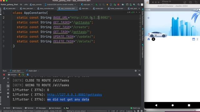 Flutter Connect Android Emulator Localhost Setting смотреть онлайн