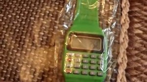 AliExpress часы с калькулятором.