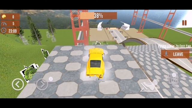 CAR vs Stairs.BeamNG Drive.#FORD MUSTANG смотреть онлайн