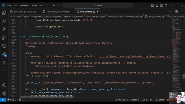 Kafka Tutorial | Confluent Kafka Schema Registry in Python | Schema Validation & Evolution смотреть онлайн