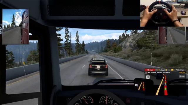 Volvo VNL 2014 780 600HP - American Truck Simulator | Steering Wheel смотреть онлайн