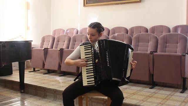 Астанкович Ульяна - Инструментальное исполнительство. Аккордеон, 13 лет смотреть онлайн