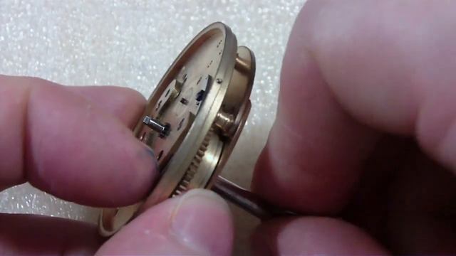 How I take apart a pocket watch, Waltham model 1857 смотреть онлайн