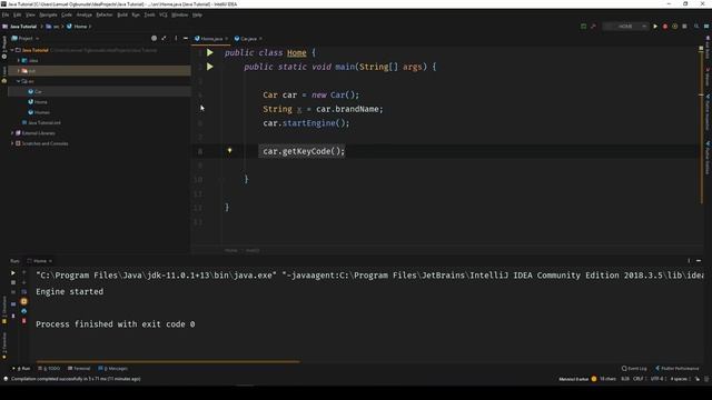 #8 Public vs Private vs Protected Access Modifier (Java Programming Tutorial) смотреть онлайн