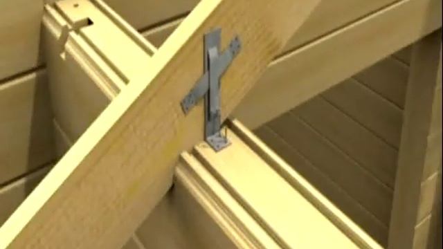 Крепление стропил к мауэрлату, скользящая опора, скользячка - тема из Орел и Решка смотреть онлайн