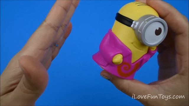Talking Groovy Minion 2015 McDonald's Minions Movie Toy #8 Complete Set Of 12 Happy Meal Kids Toys смотреть онлайн