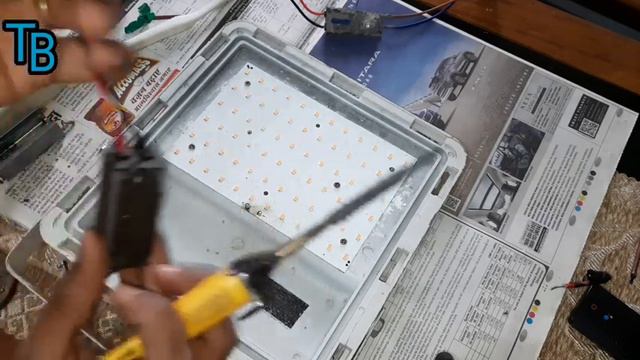 60 Watt Led pannel Repairing || 50 Watt Led light repair kare смотреть онлайн
