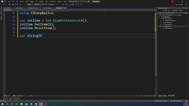 Generic class and method in C# [C# Fundamental series, examples in .NET 6 ] смотреть онлайн