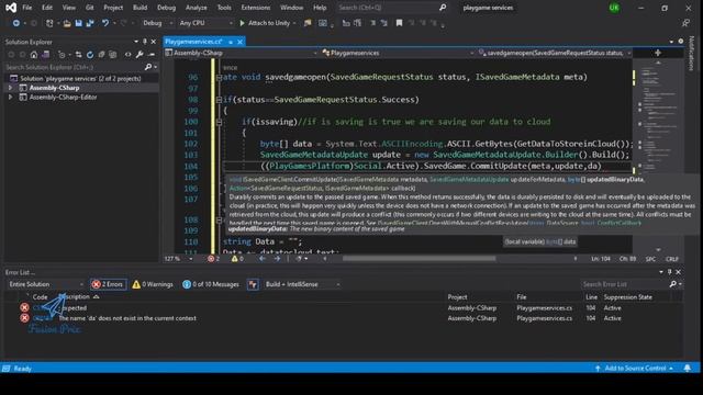 Google Play Games Services Tutorial in Unity (Part-3) - Saved Games смотреть онлайн