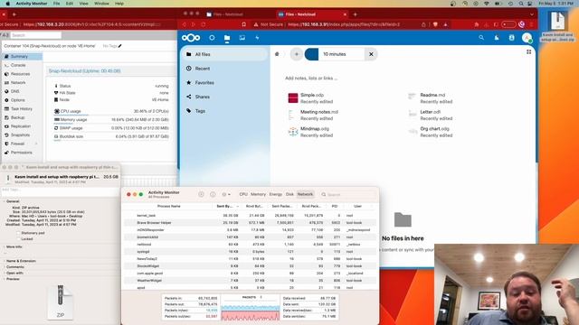 SpeedTesting E3 Snap Nextcloud vs Turnkey Nextcloud смотреть онлайн