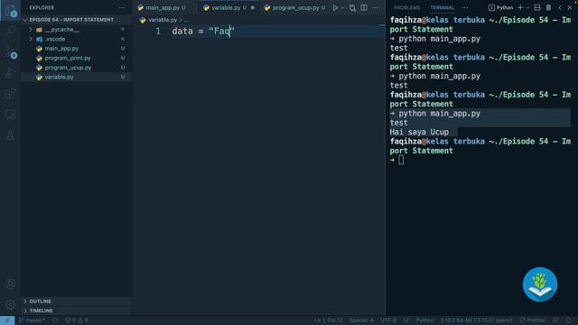 Belajar Python [Dasar] - 54 - Import Statement смотреть онлайн