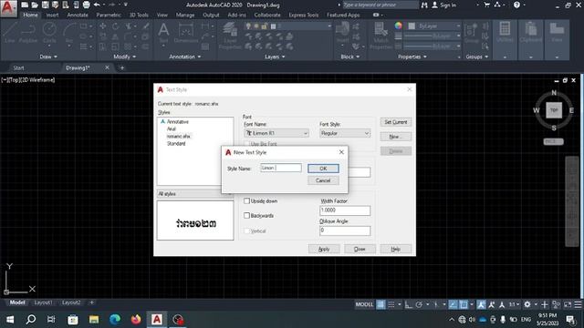 របៀបសរសេរ Font Limon ក្នុងកម្មវិធី AutoCAD смотреть онлайн