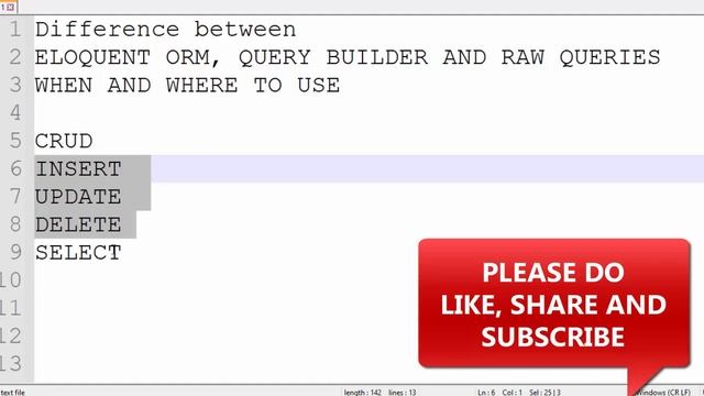 ELOQUENT ORM VS QUERY BUILDER VS RAW SQL | I HATE PROGRAMMING смотреть онлайн