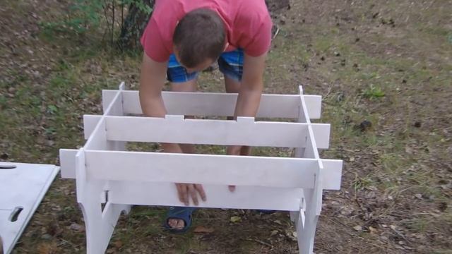 Самодельный туристический столик смотреть онлайн