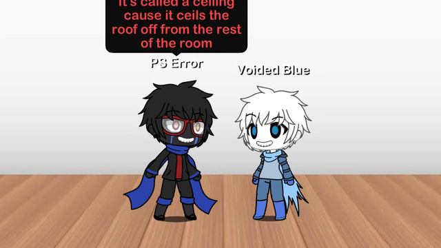 V Blue & PS Error: Ceiling (English Is Stupid) - Gacha Life - Undertale - Comedy Skit смотреть онлайн